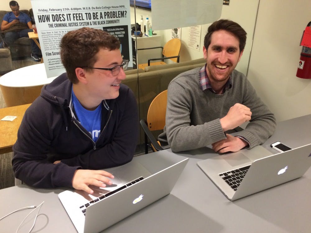 Instasource founders Josh Pearlstein (left) and Yagil Burowski (right).