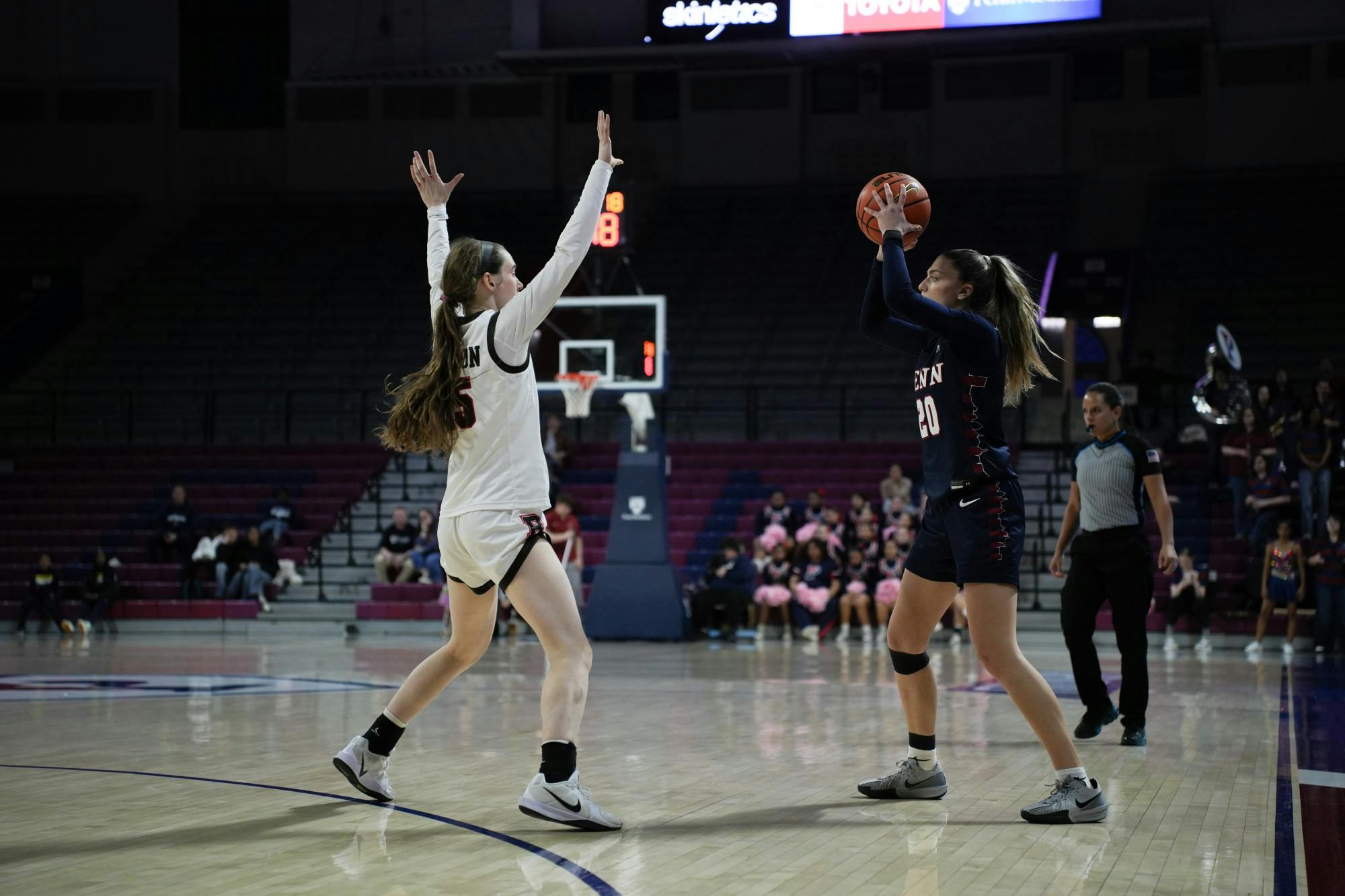 02-15-25 Women's Basketball vs. Brown (Anjali Kishore and Melinda Mei)--1.jpg