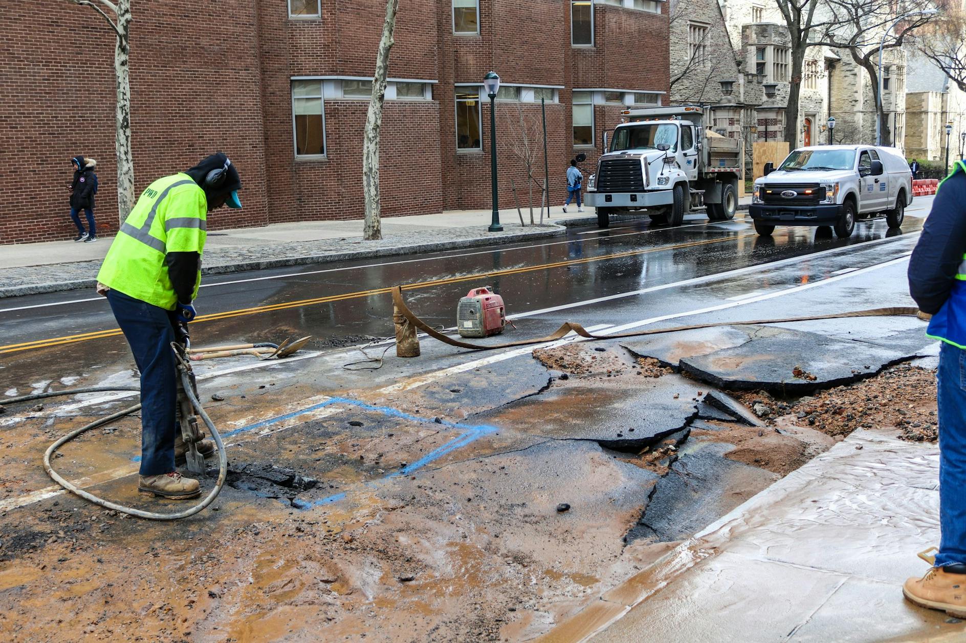 02-27-23 Houston Hall closed 2 (Abhiram Juvvadi).jpg