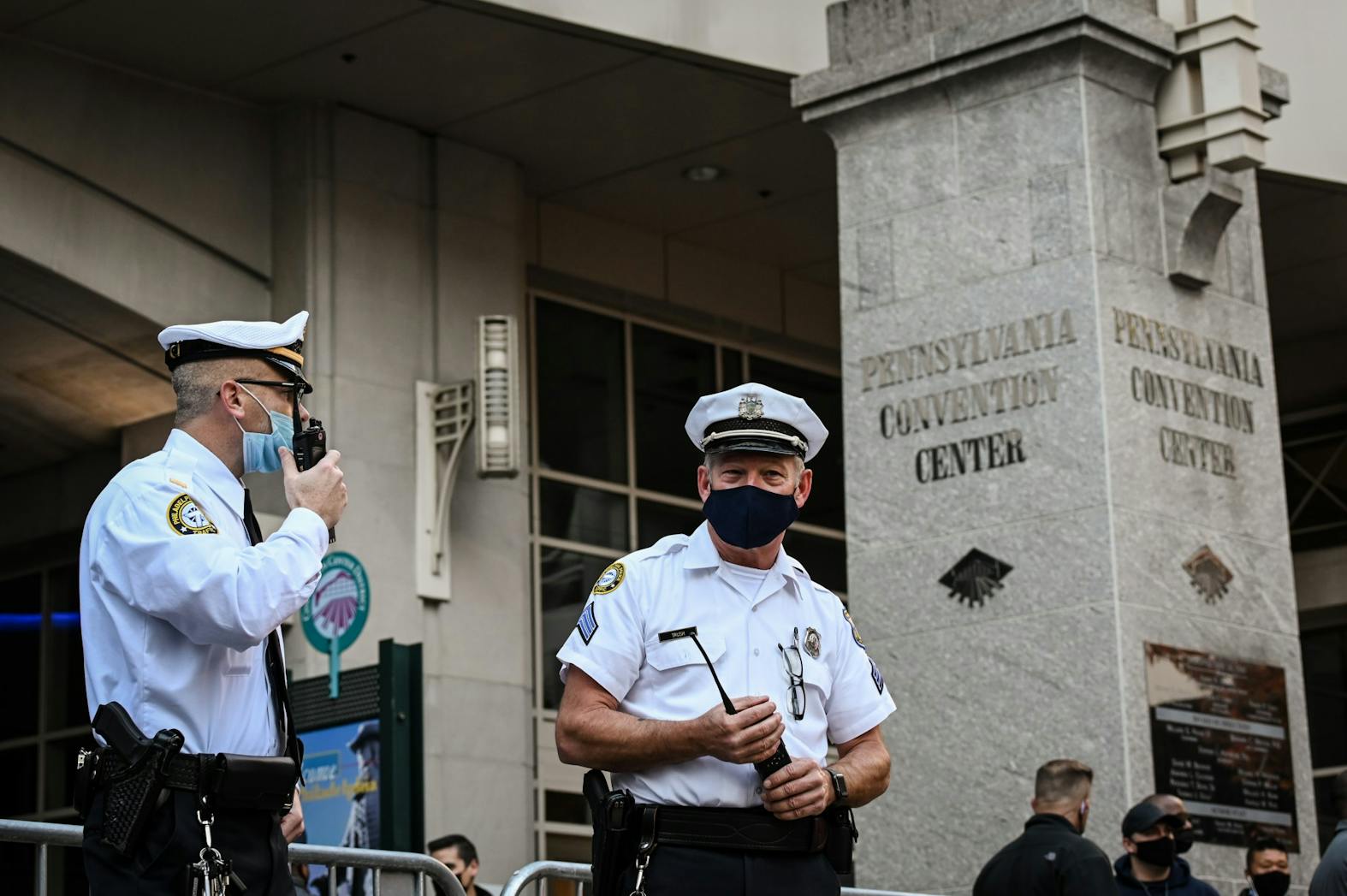 11-04-20 Convention Center Mail In Ballots 2020 Election Philadelphia Police PPD.jpg