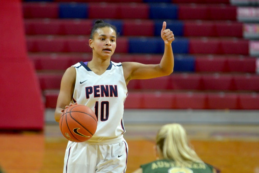 Sophomore Anna Ross looks to carry a hot hand into this weekend's roadtrip to Harvard and Dartmouth for Ivy-leading Penn women's basketball.