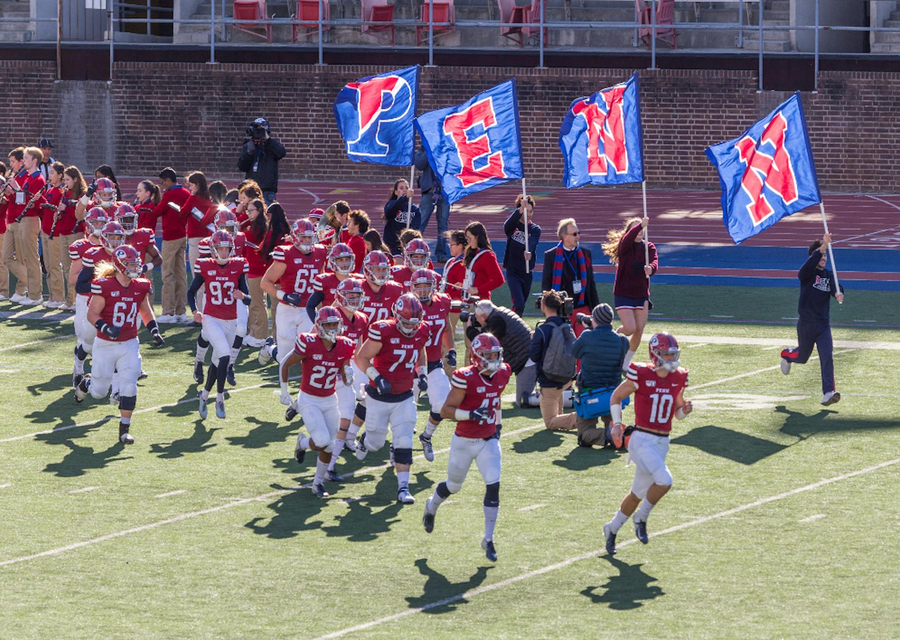 Penn Football Players in 2019