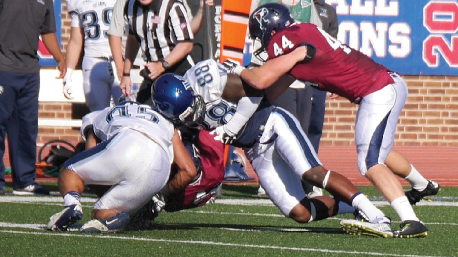 Penn football loses their first home game of the season to Villanova, 41-7.