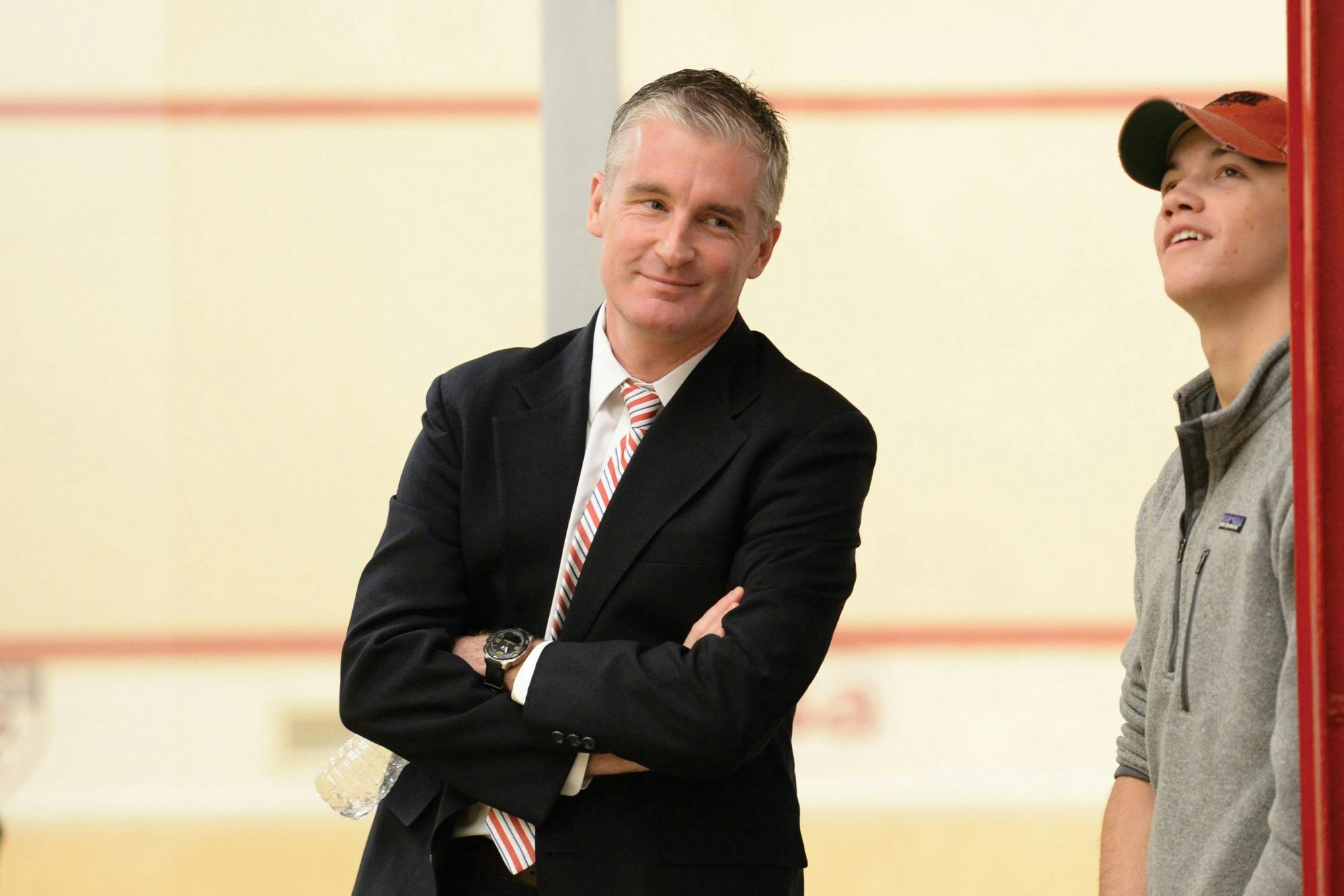 Squash coaches Gilly Lane and Jack Wyant bring years of