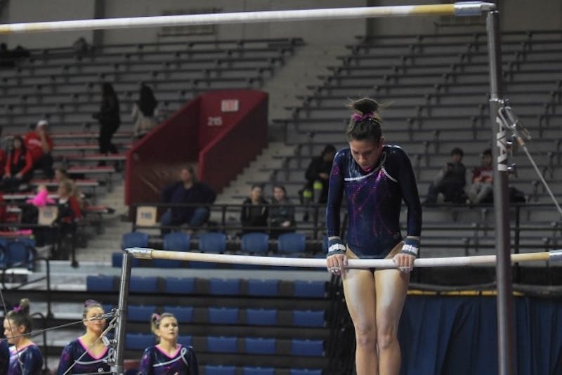 Penn gymnastics uses late surge to complete comeback against Yale for first Ivy victory The