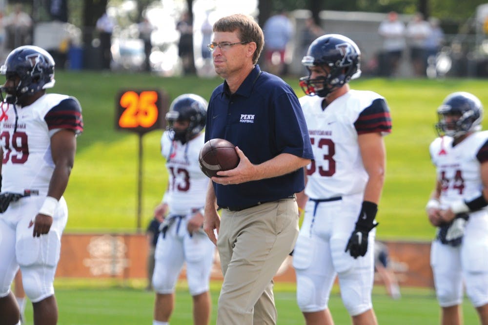 Defensive coordinator Bob Benson has helped work with a former player to get Penn football's recent initiative relating to Castleman disease off the ground.