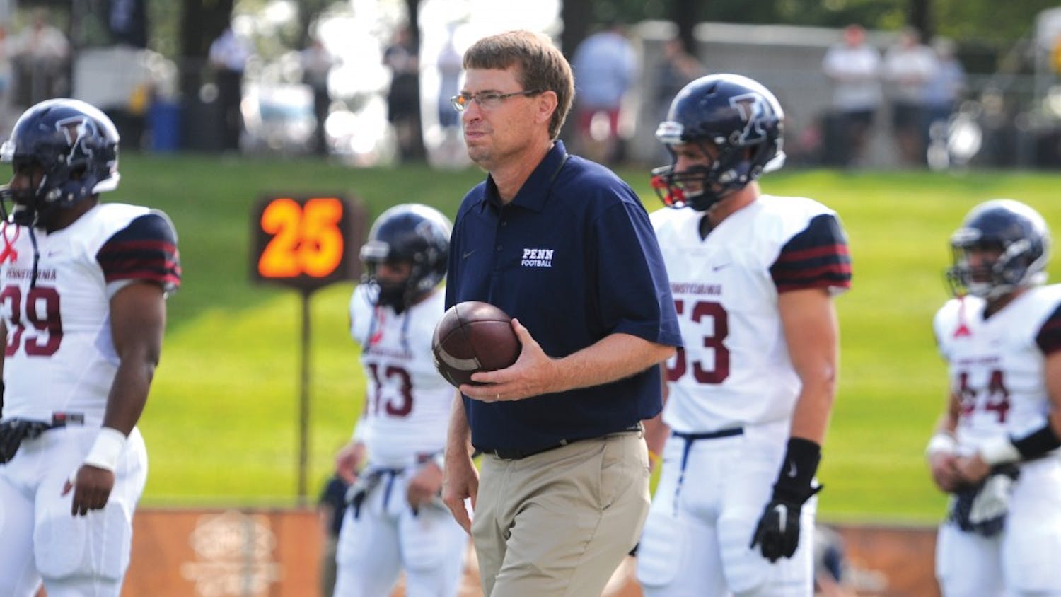 Defensive coordinator Bob Benson has helped work with a former player to get Penn football's recent initiative relating to Castleman disease off the ground.