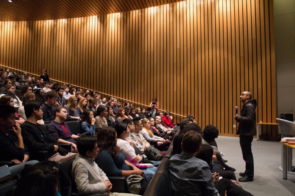 Pulitzer-prize winning Junot Diaz spoke as part of Unity Week hosted by United Minorities Council at Penn.