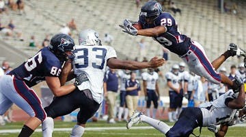 Football: By George, It's a Win!