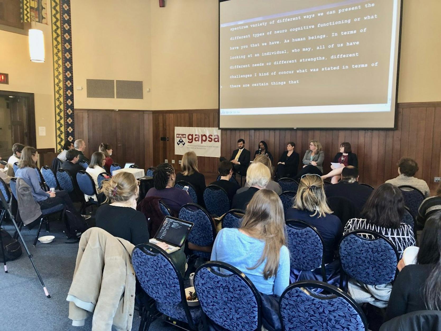 Supporting graduate students with autism panel