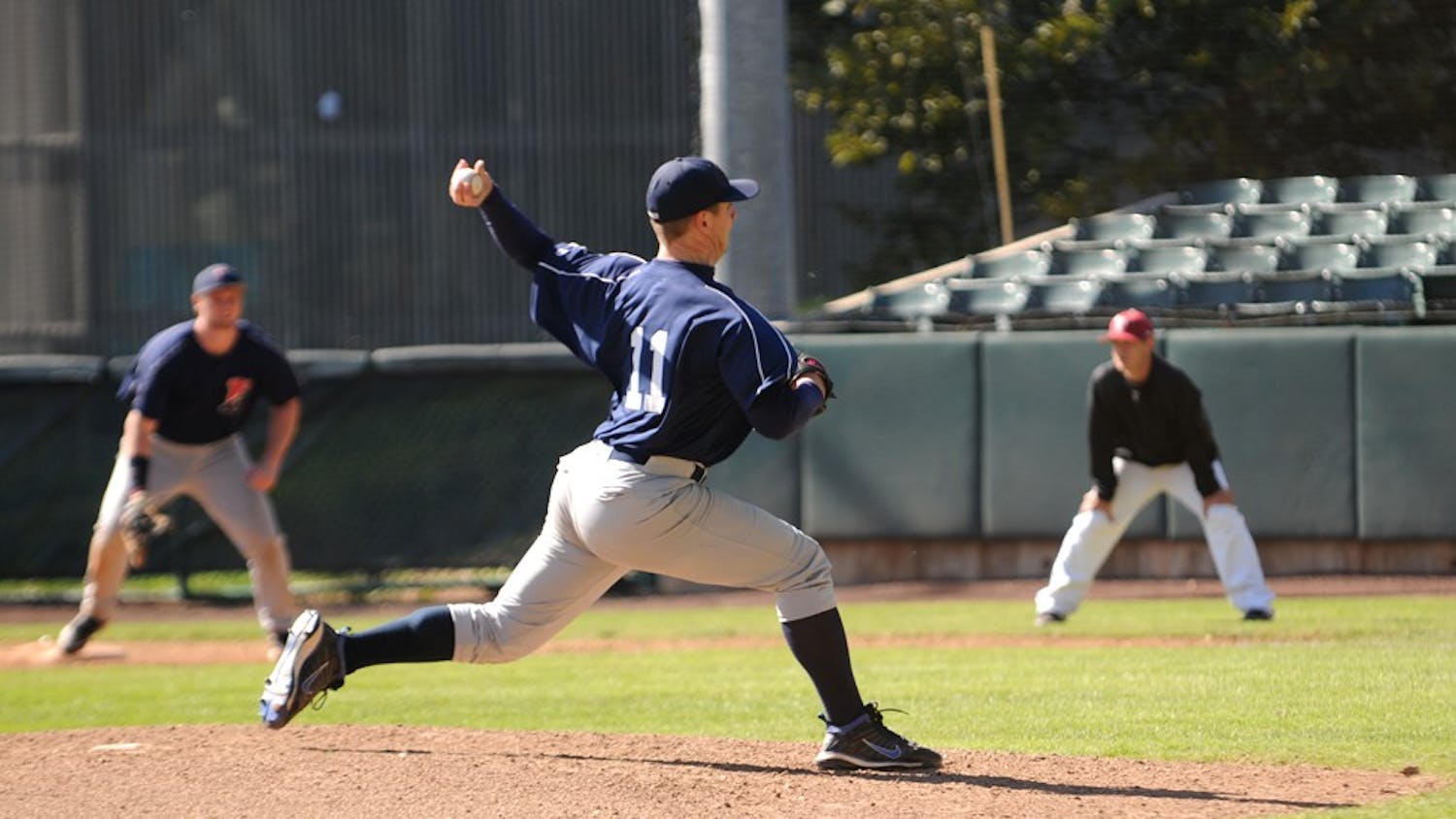 Baseball takes on Temple in an exhibition tripleheader during the off season.
