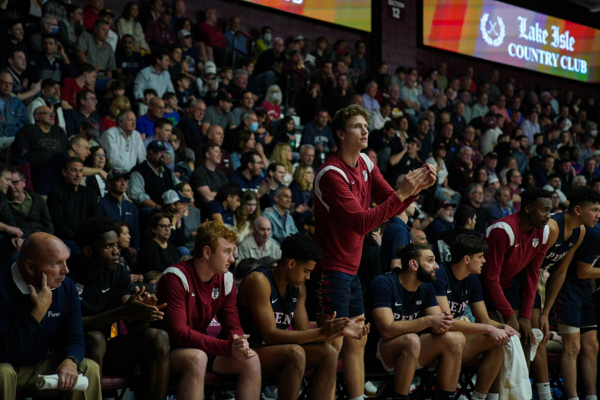11-07-22 Men's Basketball vs Iona Bench (Anna Vazhaeparambil)-01.jpg