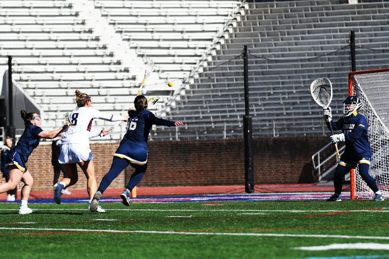 Penn women's lacrosse narrowly defeats Johns Hopkins 1312 in overtime thriller The Daily