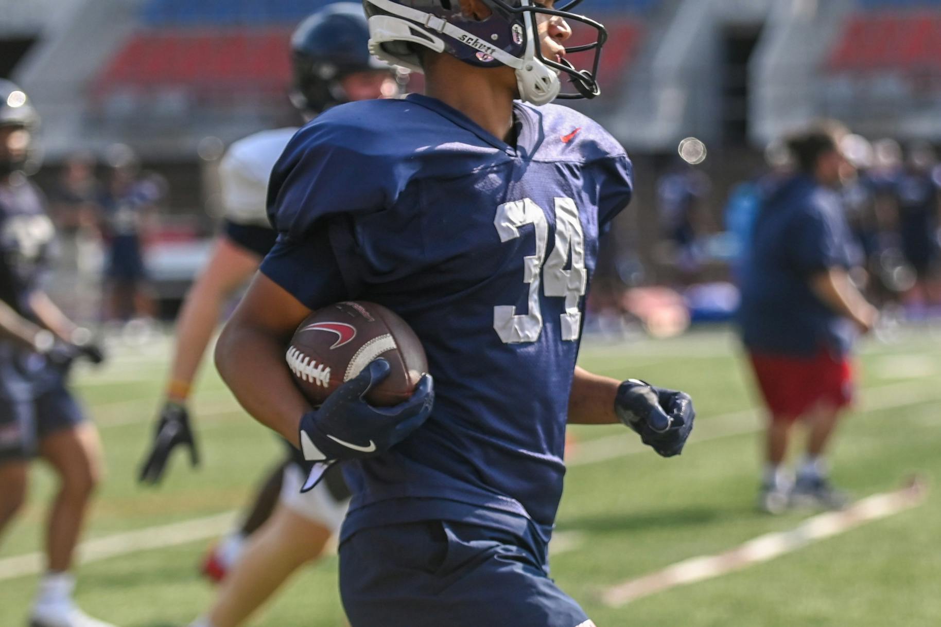 08-24-24 Football Pre-season practice (Weining Ding)