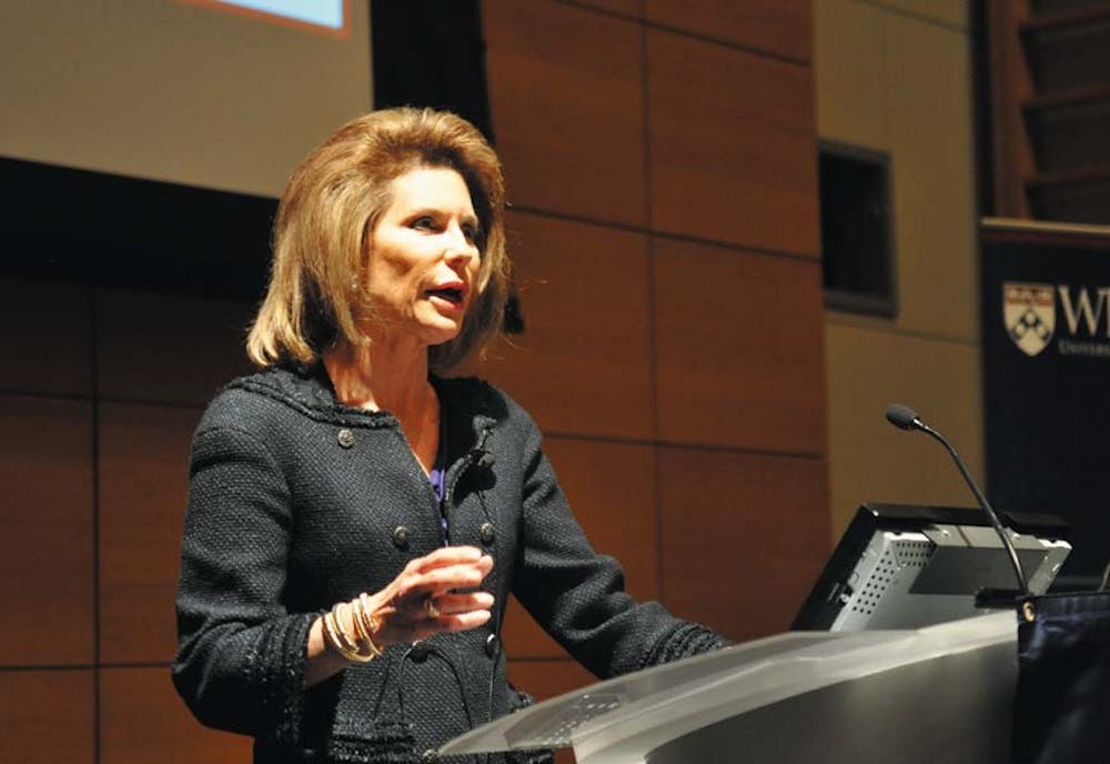 Wharton Leadership Lecture by Nancy G. Brinker, founder and CEO of Susan G. Komen for the Cure