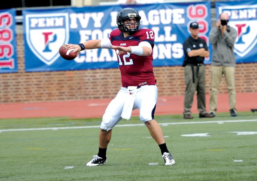 Football defeats Brown in the homecoming game, 20-17, in the last two minutes with a field goal from Connor Loftus.