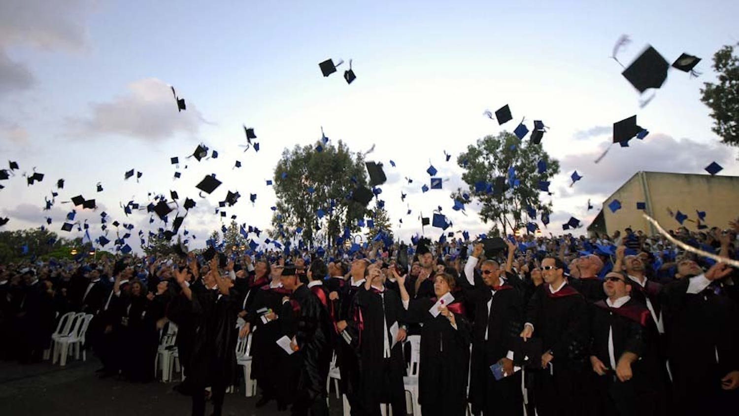 Provost presides over an Israeli commencement