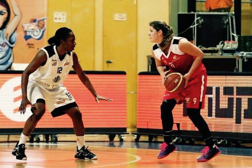 One year removed from winning Ivy Player of the Year, former Penn star Alyssa Baron averaged 12 points per game with Ramat HaSharon.