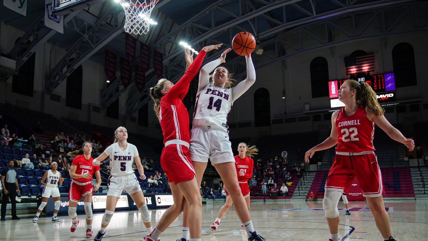 01-06-23 Women's Basketball vs Cornell Floor Toonders (Anna Vazhaeparambil)-02.jpg