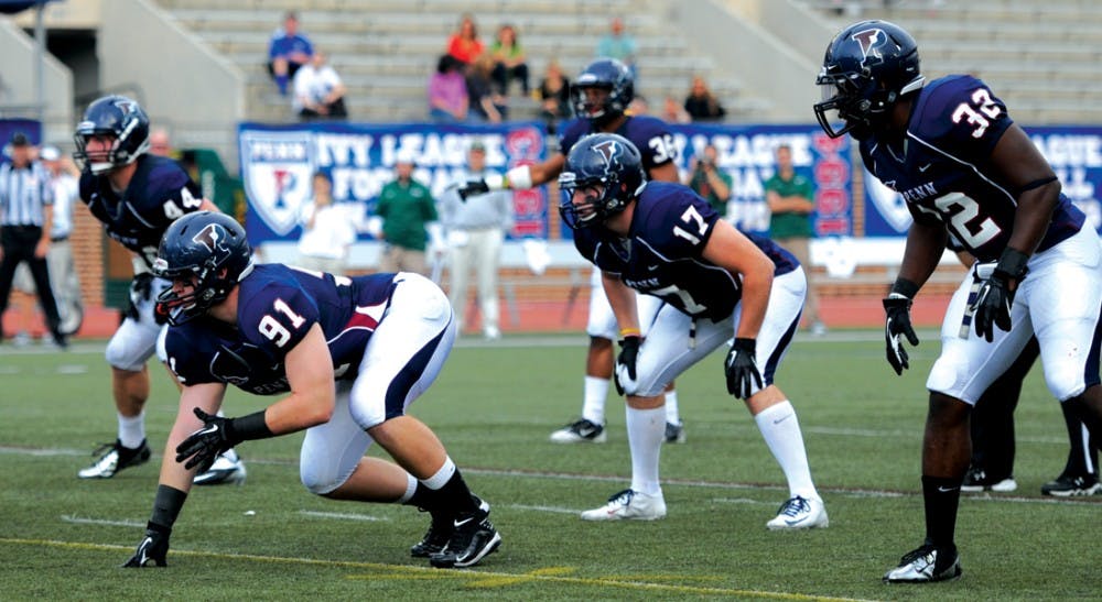 Football v William and Mary, Penn loses 28-34