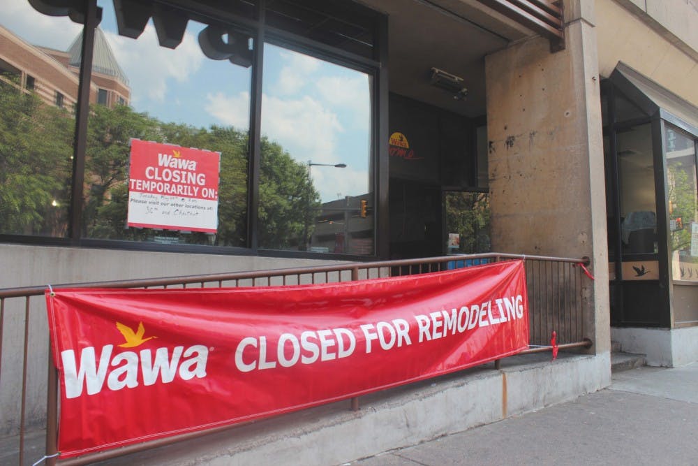 Wawa closed for renovations