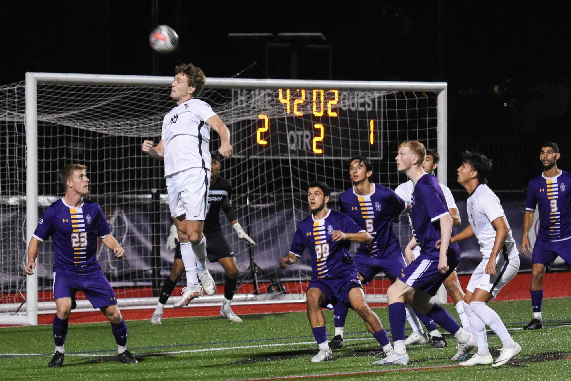 09-16-23 Men's Soccer vs Albany Michael Hewes (Ellie Pirtle).jpg