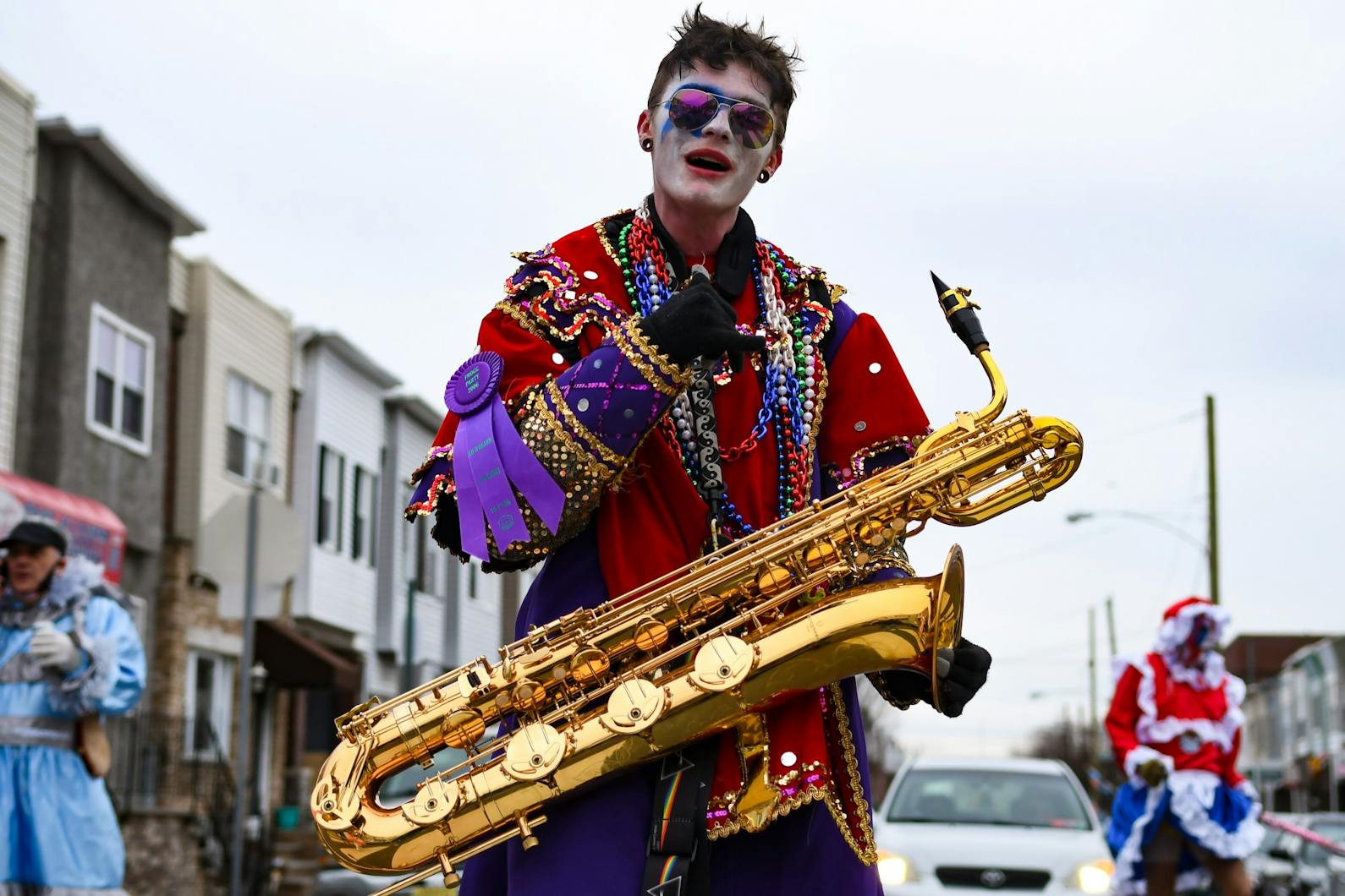 01-01-21 Mummers Protest Saxophone (Sukhmani Kaur)