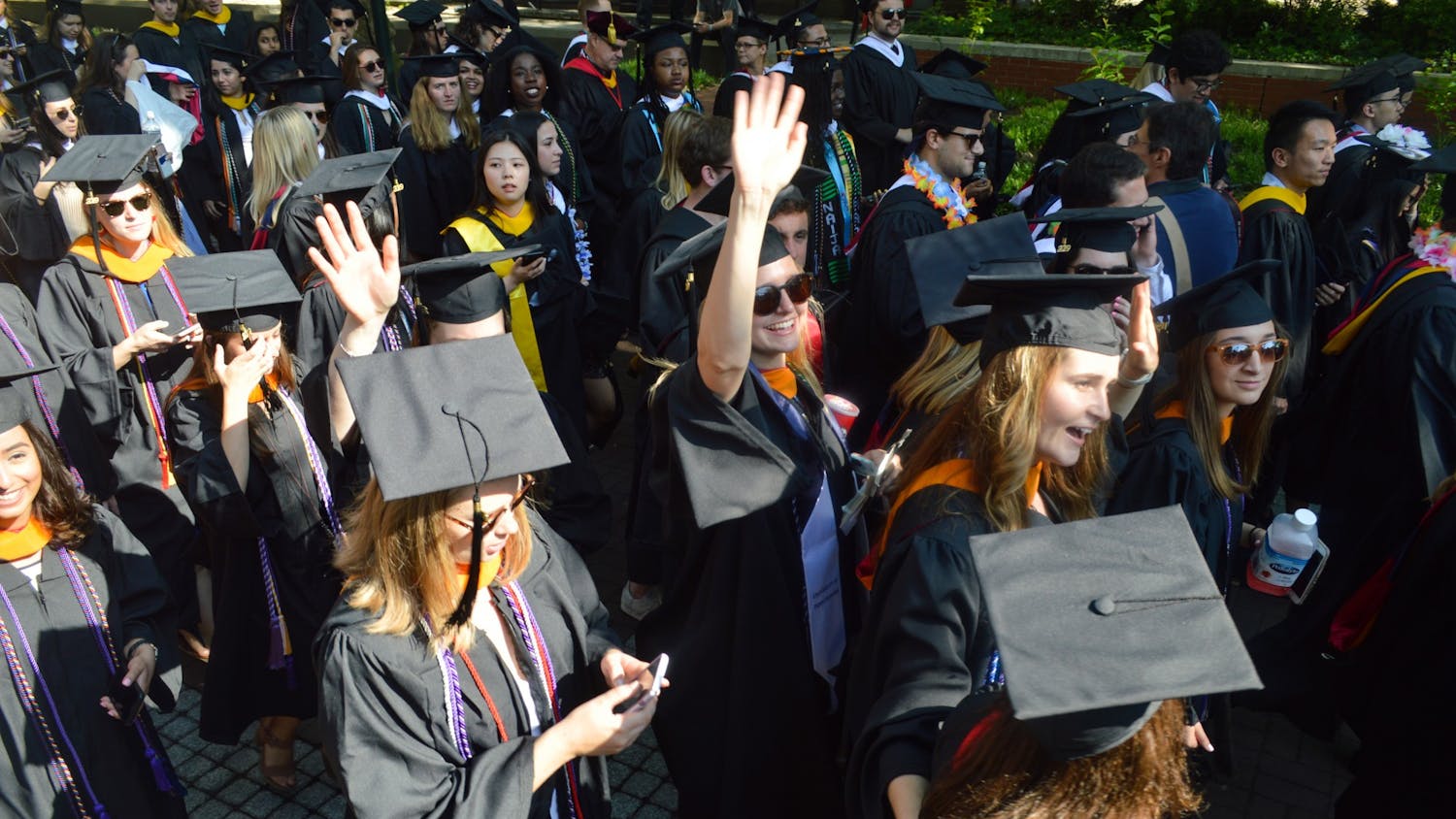 Commencement 2019 Locust Walk Procession.jpg