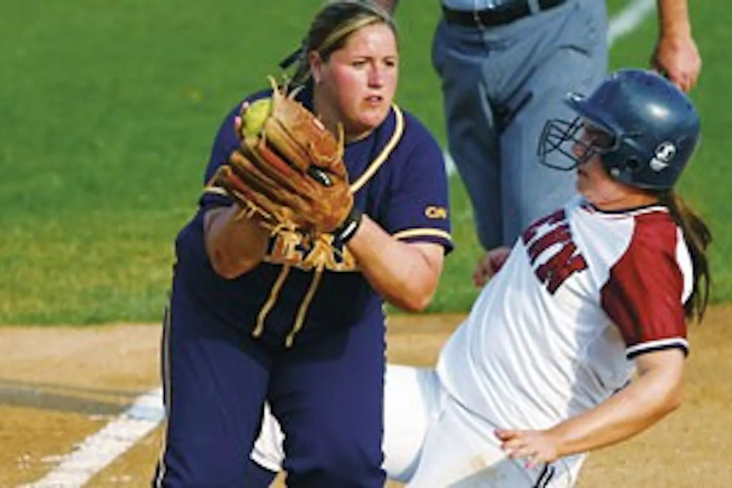 Softball | Two little, two late - again