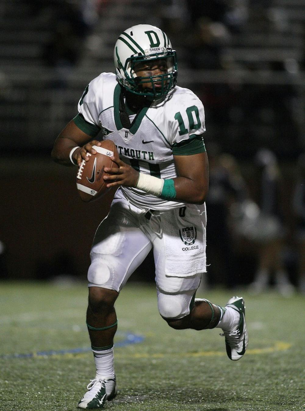 Dartmouth junior quarterback Dalyn Williams dominated Penn football, leading the Big Green to an easy victory on Saturday afternoon.