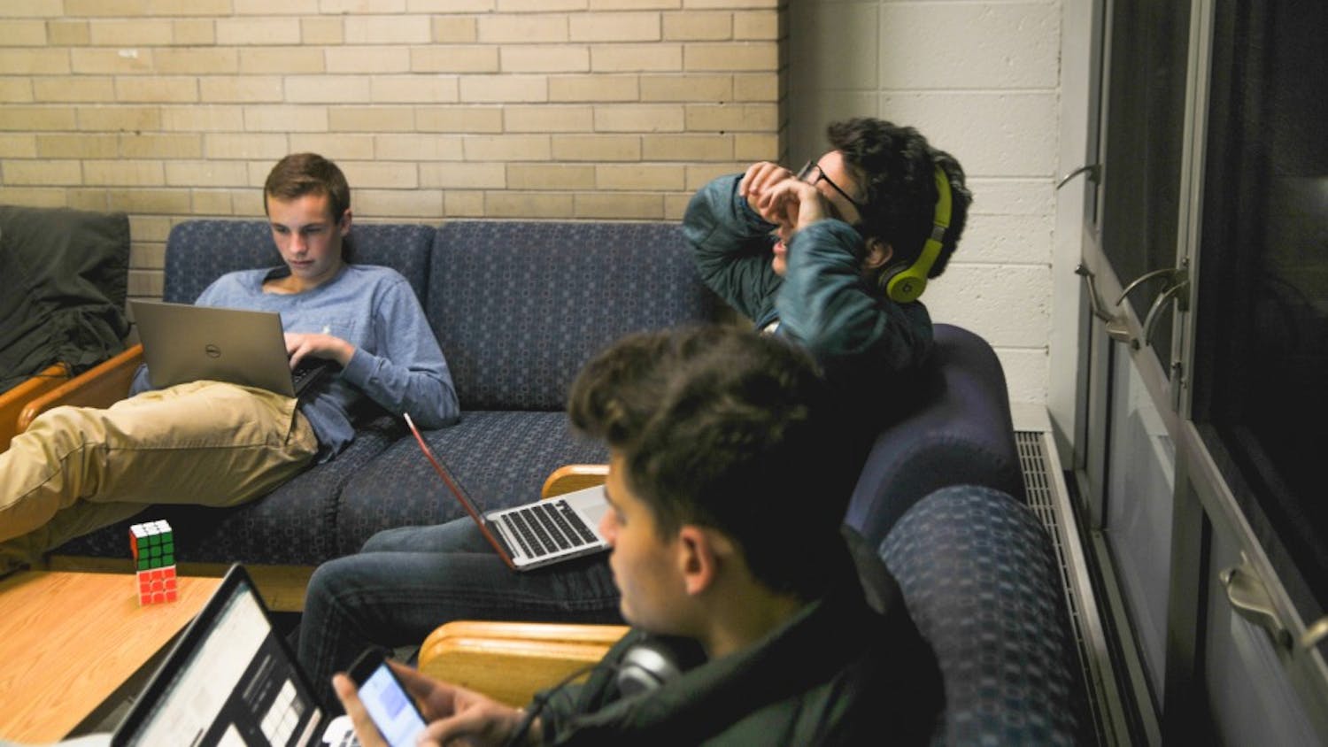 Final exams will be held between Dec. 15-22 this year, and students across campus are doing different things to cope with the stress.