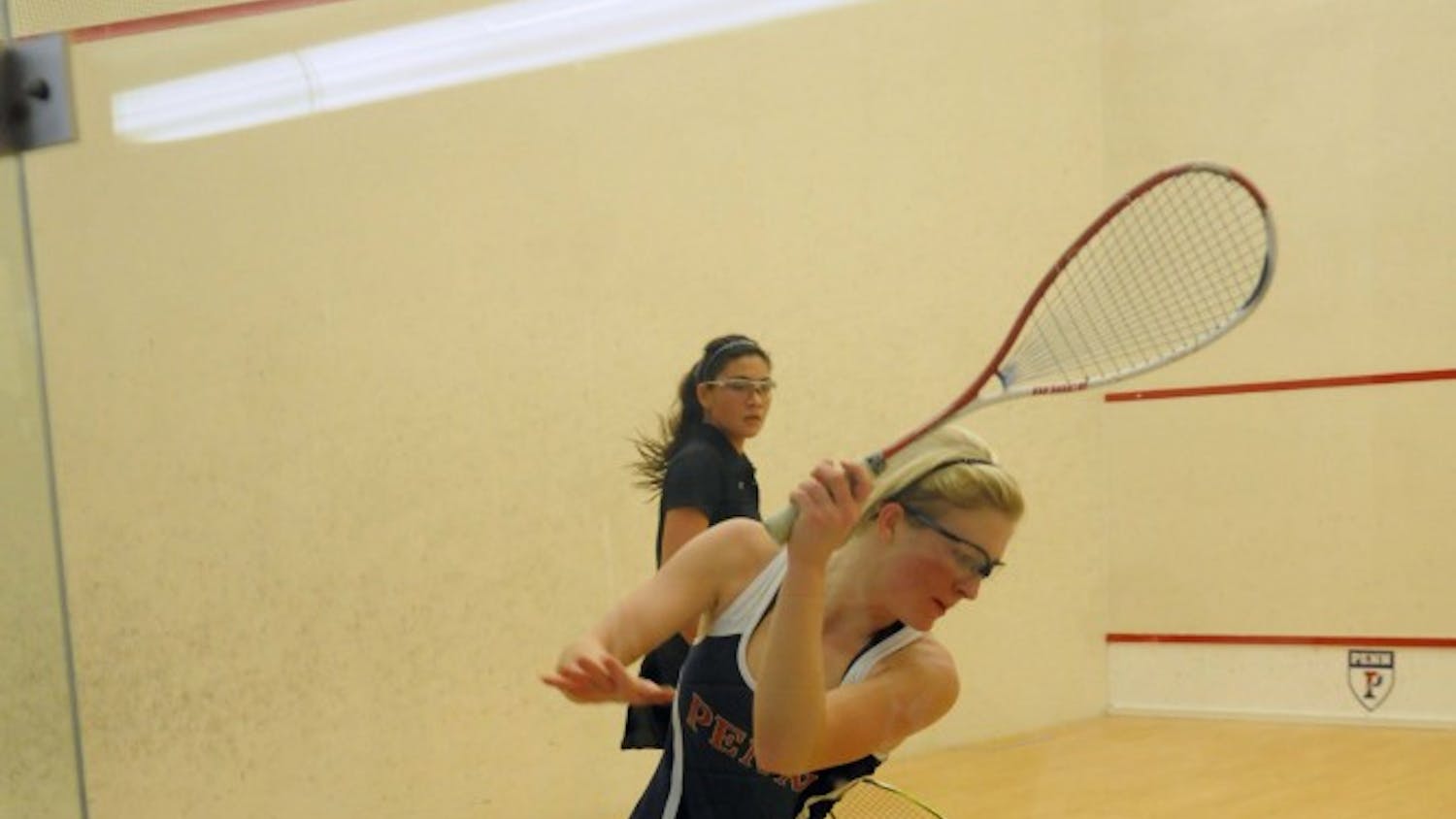 Women's squash versus Princeton 12/02/2011
