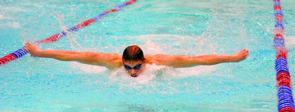 Penn Swimming defeats UConn at Scheer Pool Saturday, November 10
