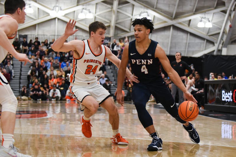 Rivalry losing streak reaches 10 as Penn men’s basketball falls to Princeton 77-70