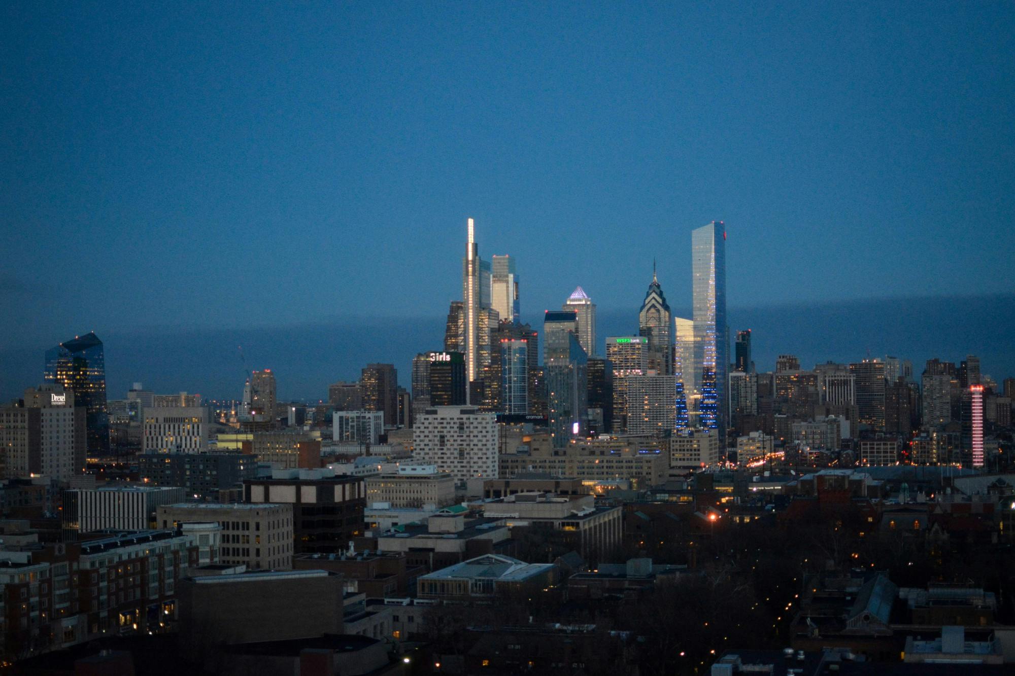 Philly Philadelphia Skyline Night.JPG