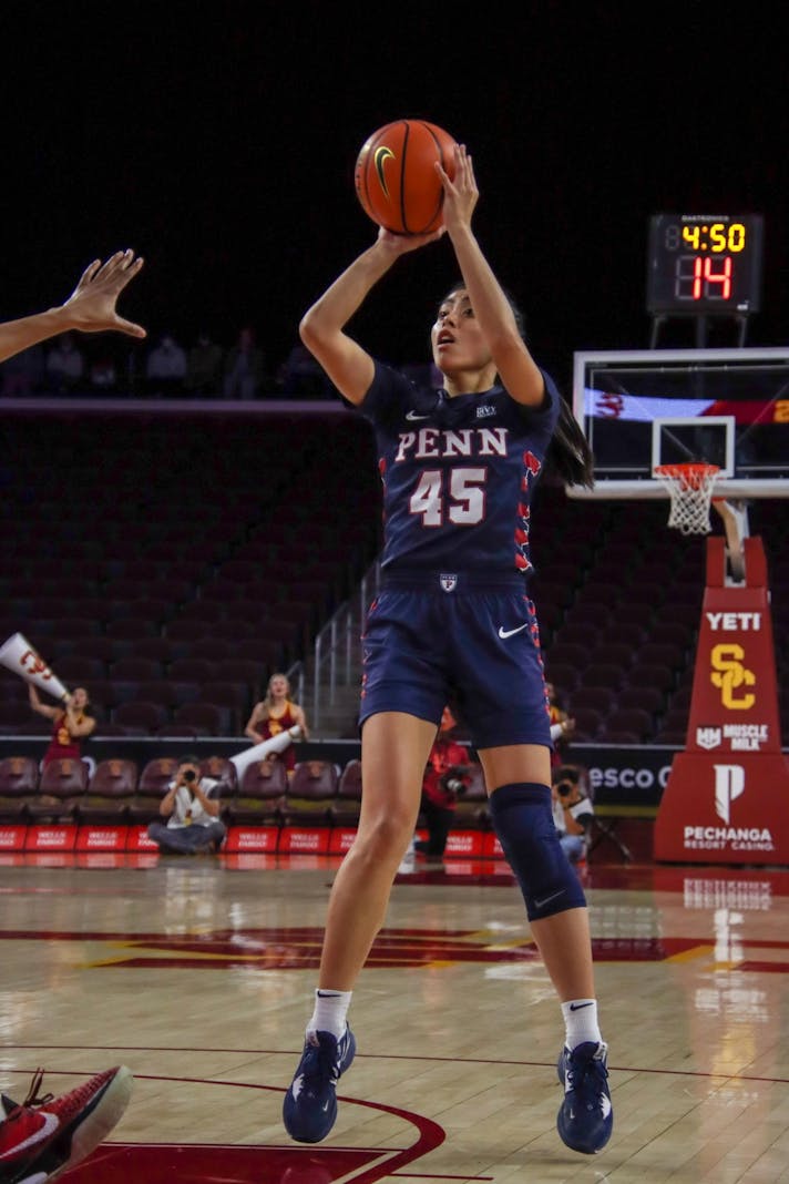 11-23-22 Women's Basketall vs USC Kayla Padilla (Garrett Button).jpg
