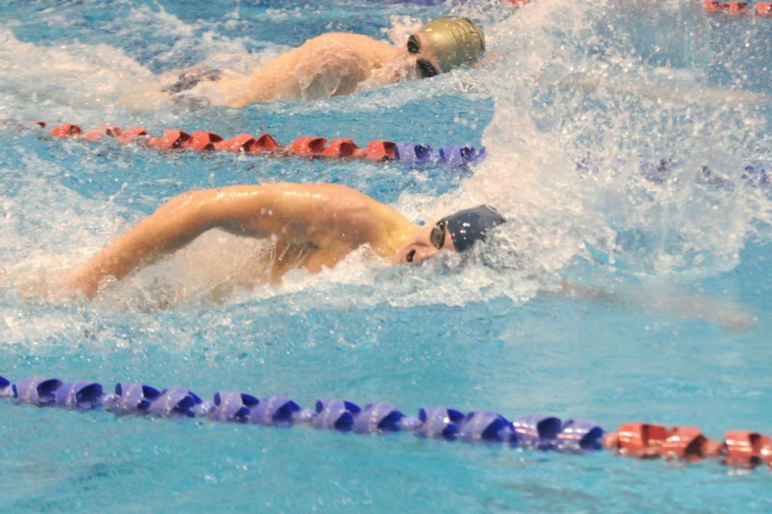 Penn Swimming defeats UConn at Scheer Pool Saturday, November 10