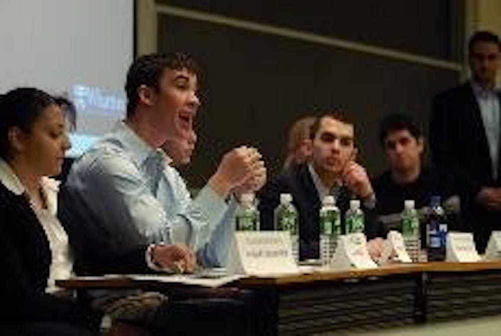 Students hold civil, controversial debate