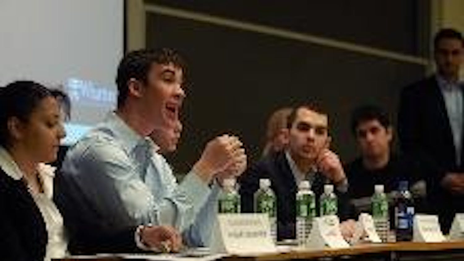 Students hold civil, controversial debate