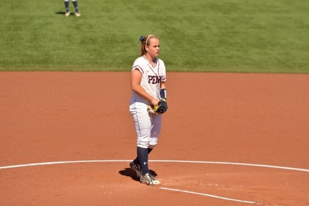 With another pair of complete game wins against Yale and Brown, senior pitcher Alexis Sargent is putting Penn softball on her back in the tight Ivy League race.