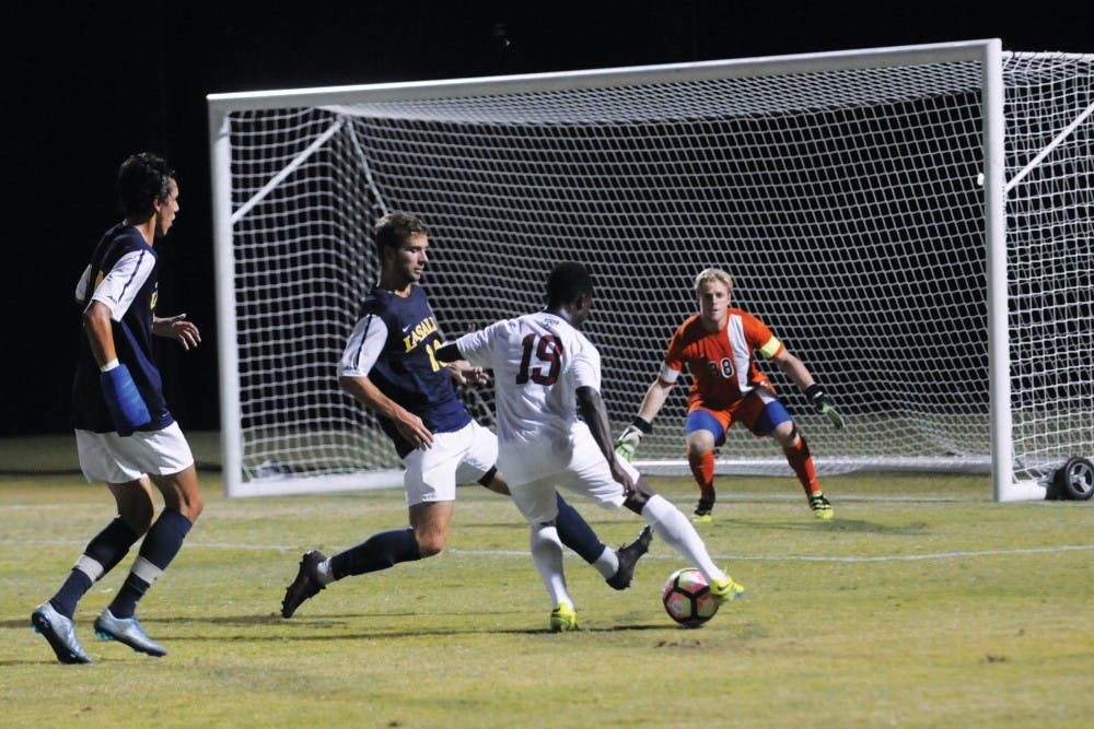 Freshman forward Dami Omitaomu put the team on his back Saturday, netting both of the Quakers' goals in a 2-1 win over Brown.