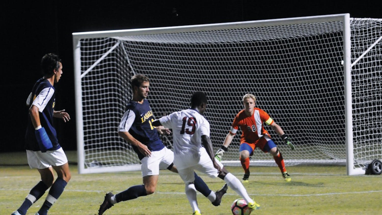 Freshman forward Dami Omitaomu put the team on his back Saturday, netting both of the Quakers' goals in a 2-1 win over Brown.