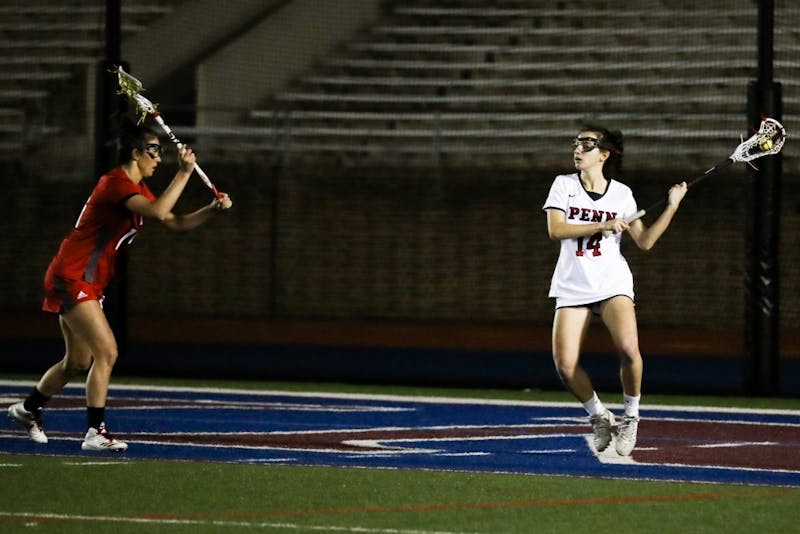 Penn women's lacrosse claims top spot in Ivy League with comeback win