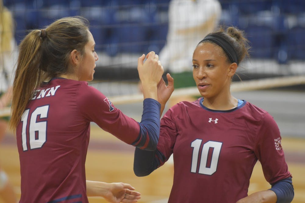 Over a weekend in which Penn volleyball completed a season sweep against Dartmouth, sophomore Kendall Covington put up 12 total kills and continues to lead the team in hitting percentage in 2015.