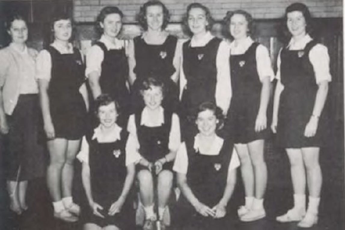 Field Hockey 1950 Yearbook Women Sports.jpg