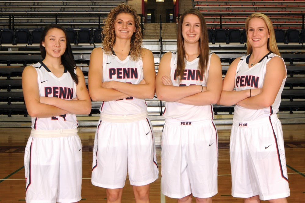 Penn 2014 - 15 W. Basketball Team & Class Groups