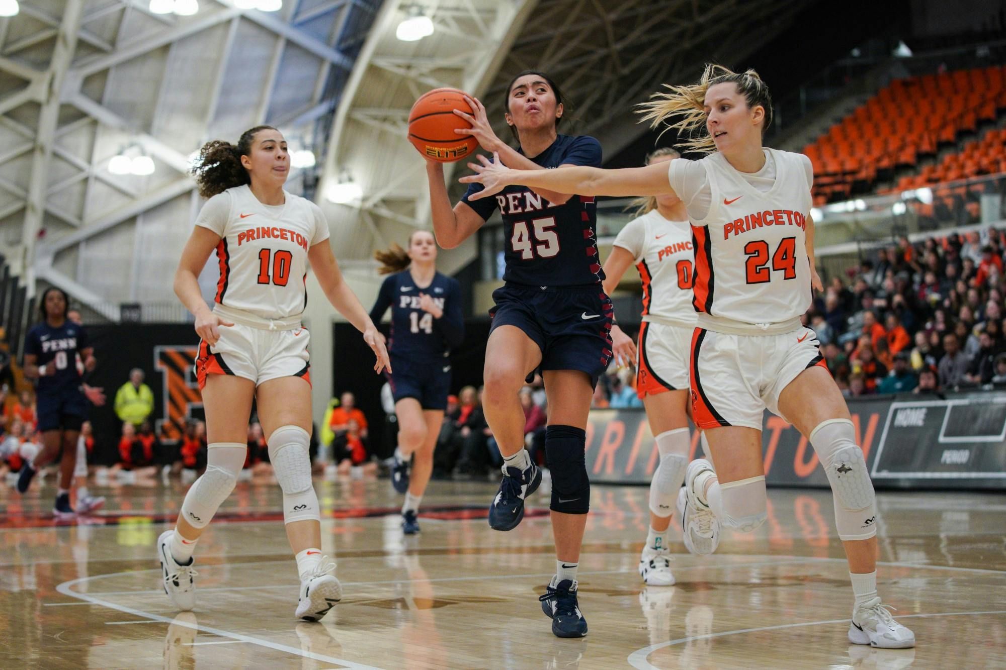 01-16-23 Women's Basketball vs Princeton Kayla Padilla (Anna Vazhaeparambil)-02.jpg