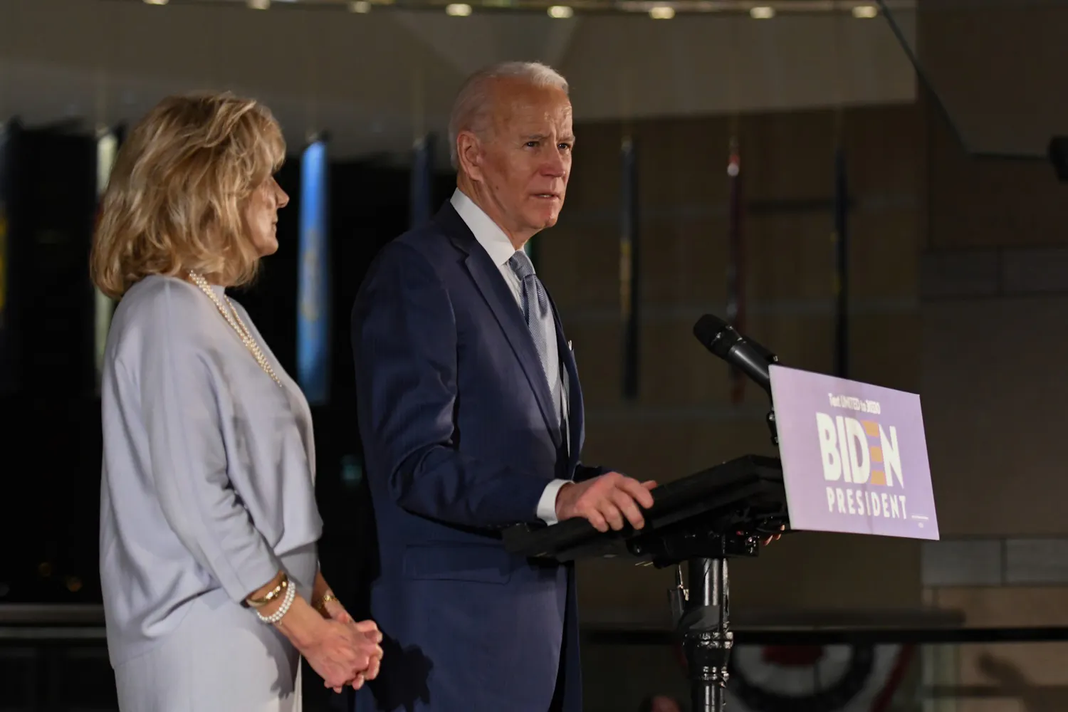 03-10-20 Joe Jill Biden National Constitution Center Rally (Sukhmani Kaur)