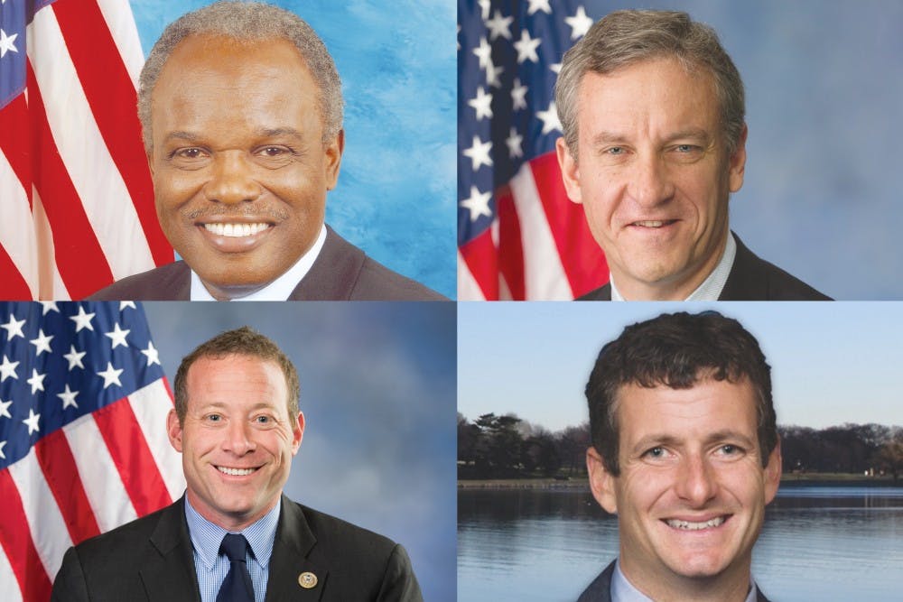 Top Left: Congressman David Scott | Top Right: Congressman Matthew Cartwright | Bottom Left: Congressman Josh Gottheimer | Bottom Right: Congressman Trey Hollingsworth