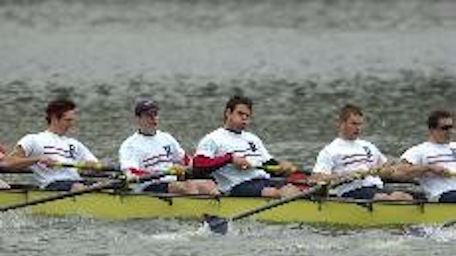 The Penn heavyweight rowing team debuted on the Schuylkill River Saturday, with both the first and second varsity eight boats claiming three-second wins over George Washington. The women's varsity eight won twice on Saturday, and the lightweight crew beat